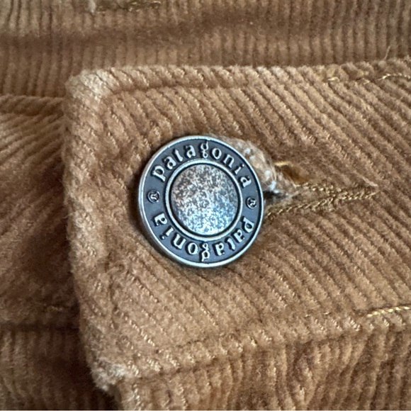 Patagonia Pants Womens 32 Brown Corduroy Straight Leg Organic Cotton Sustainable - Picture 4 of 6